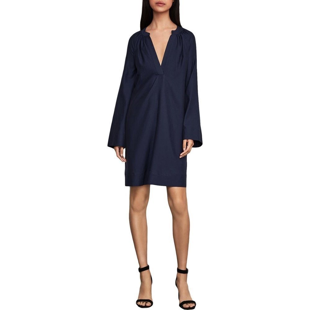 BCBG Navy shift dress Resort style